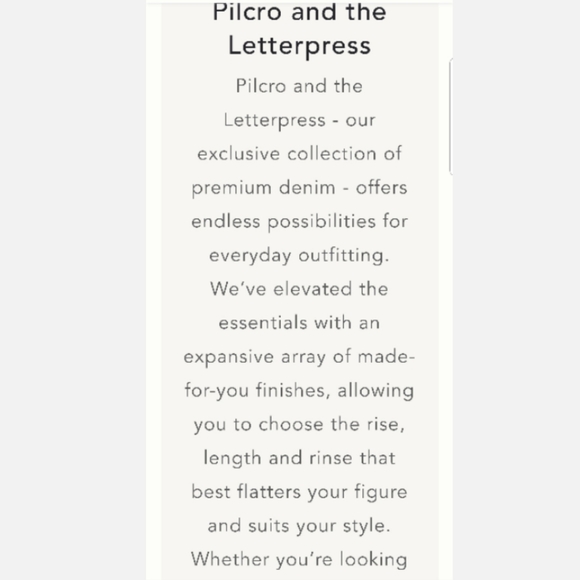 ANTHROPOLOGIE PILCRO FAUX FUR COLLAR DENIM JACKET - Picture 5 of 8